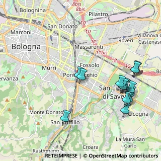 Mappa Via Po, 40139 Bologna BO, Italia (2.334)