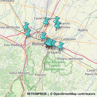 Mappa Via Po, 40139 Bologna BO, Italia (4.45083)