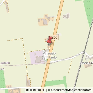 Mappa SP20, 582, 12044 Centallo, Cuneo (Piemonte)