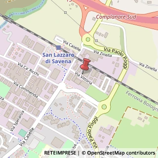Mappa Via Vittoria, 5, 40068 San Lazzaro di Savena, Bologna (Emilia Romagna)