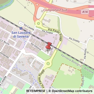 Mappa Via Vittoria, 23E, 40068 San Lazzaro di Savena, Bologna (Emilia Romagna)