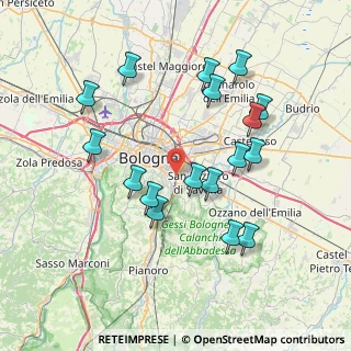 Mappa Via Ponte Vecchio, 40139 Bologna BO, Italia (7.63706)