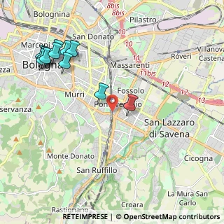 Mappa Via Ponte Vecchio, 40139 Bologna BO, Italia (2.59583)