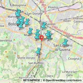 Mappa Via Ponte Vecchio, 40139 Bologna BO, Italia (1.93214)