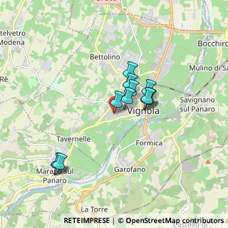 Mappa Via Vescovada, 41058 Vignola MO, Italia (1.48917)