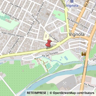 Mappa Via Tavoni Nino, 67, 41058 Vignola, Modena (Emilia Romagna)