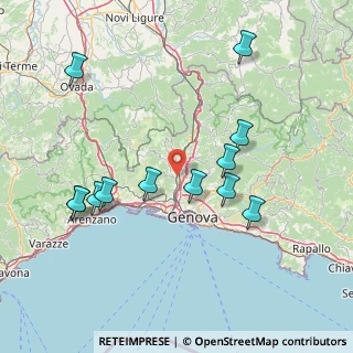 Mappa Via Romairone 42 ER, 16163 Genova GE, Italia (16.37417)