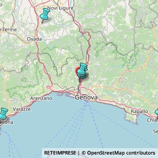 Mappa Via Romairone 42 ER, 16163 Genova GE, Italia (30.33636)
