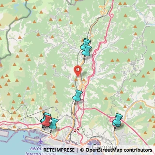 Mappa Via Romairone 42 ER, 16163 Genova GE, Italia (5.44091)