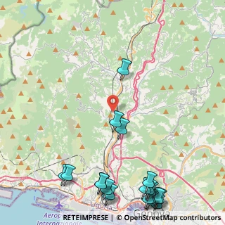 Mappa Via Romairone 42 ER, 16163 Genova GE, Italia (6.62)