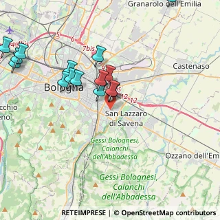 Mappa Via Calanco, 40139 Bologna BO, Italia (4.54733)