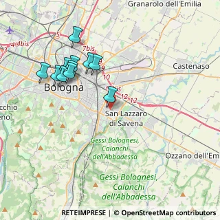 Mappa Via Calanco, 40139 Bologna BO, Italia (4.01273)