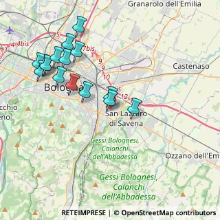 Mappa Via Amico Aspertini, 40139 Bologna BO, Italia (4.28267)