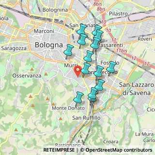 Mappa Via Giovanni Marchetti, 40137 Bologna BO, Italia (1.52429)