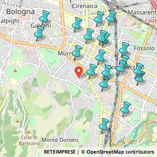Mappa Via Giovanni Marchetti, 40137 Bologna BO, Italia (1.198)