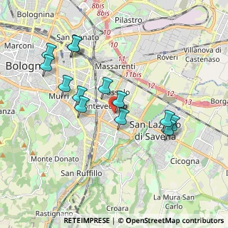 Mappa Lombardia, 40139 Bologna BO, Italia (1.88923)