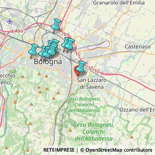 Mappa Lombardia, 40139 Bologna BO, Italia (3.78545)