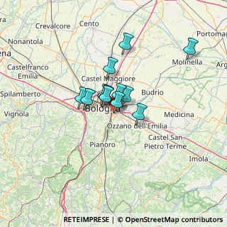 Mappa Lombardia, 40139 Bologna BO, Italia (8.46583)