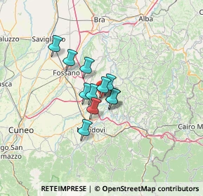 Mappa Strada Orià, 12061 Carrù CN, Italia (7.81909)