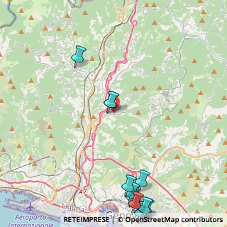 Mappa SP 2, 16010 Manesseno GE, Italia (6.255)
