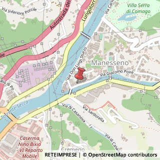 Mappa Via Giacomo Poir?, 18, 16010 Sant'Olcese, Genova (Liguria)
