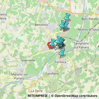Mappa Via Traversagna, 41058 Vignola MO, Italia (1.24833)