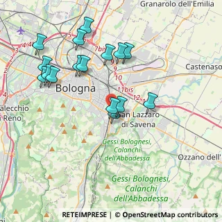 Mappa Via Antonello da Messina, 40139 Bologna BO, Italia (4.06563)
