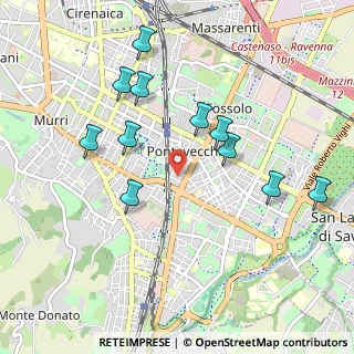 Mappa Via Antonio Fontanesi, 40139 Bologna BO, Italia (0.99273)