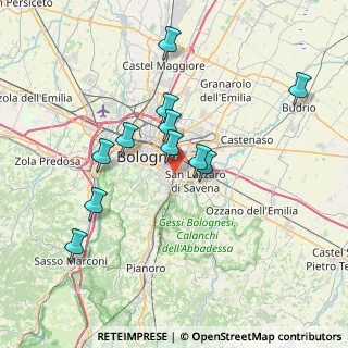 Mappa Via Antonello da Messina, 40139 Bologna BO, Italia (6.88)