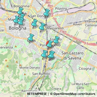 Mappa Via Antonello da Messina, 40139 Bologna BO, Italia (2.05)