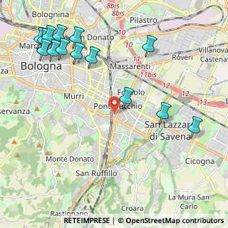 Mappa Via Antonello da Messina, 40139 Bologna BO, Italia (2.79357)