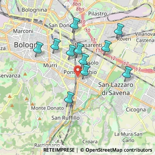 Mappa Via Antonello da Messina, 40139 Bologna BO, Italia (1.76909)