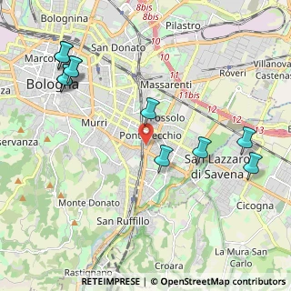 Mappa Via Antonello da Messina, 40139 Bologna BO, Italia (2.54909)