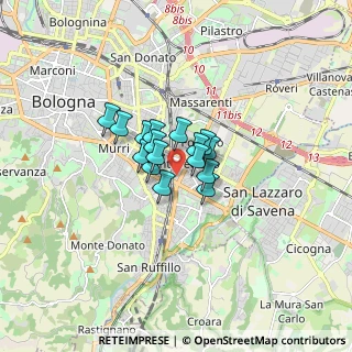 Mappa Via Antonello da Messina, 40139 Bologna BO, Italia (0.87813)