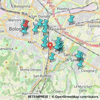 Mappa Via Antonello da Messina, 40139 Bologna BO, Italia (1.775)