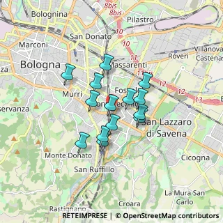 Mappa Via Antonello da Messina, 40139 Bologna BO, Italia (1.22357)