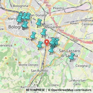 Mappa Via Antonello da Messina, 40139 Bologna BO, Italia (2.015)