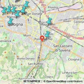 Mappa Via Antonio Fontanesi, 40139 Bologna BO, Italia (3.66667)