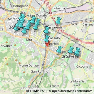 Mappa Via Antonello da Messina, 40139 Bologna BO, Italia (2.2885)