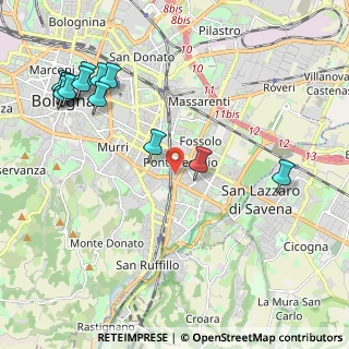 Mappa Via Antonio Fontanesi, 40139 Bologna BO, Italia (2.64615)