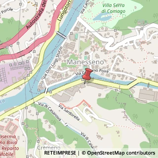 Mappa Via Sardorella, 93, 16162 Genova, Genova (Liguria)