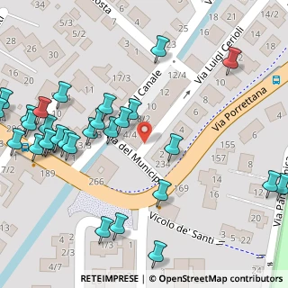 Mappa Via del Canale, 40033 Casalecchio di Reno BO, Italia (0.07931)