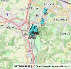 Mappa Via del Canale, 40033 Casalecchio di Reno BO, Italia (0.65091)