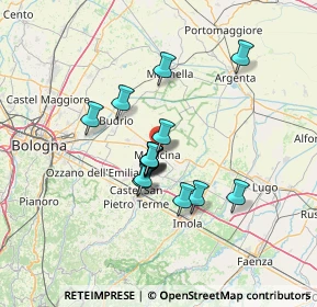 Mappa Piazza A. Costa, 40059 Medicina BO, Italia (10.22933)