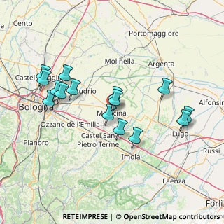 Mappa Via X Settembre, 40059 Medicina BO, Italia (14.884)