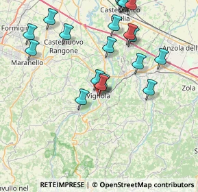 Mappa Via Ludovico Antonio Muratori, 41058 Vignola MO, Italia (9.0535)