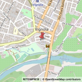 Mappa Via Jacopo Barozzi, 6, 41058 Vignola, Modena (Emilia Romagna)