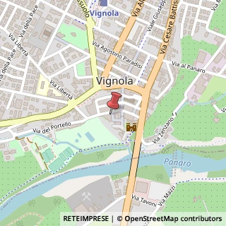 Mappa Via Barozzi J., 1, 41058 Vignola, Modena (Emilia Romagna)