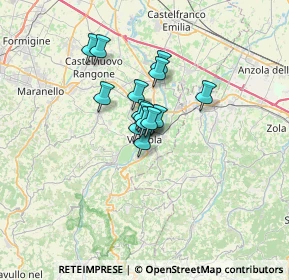Mappa Via Vermiglio Bonesi, 41058 Vignola MO, Italia (3.93786)