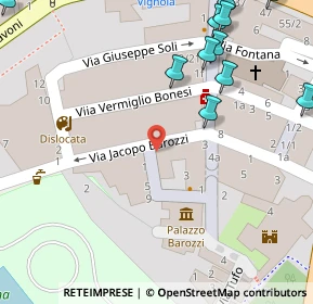 Mappa Via V. Bonesi, 41058 Vignola MO, Italia (0.119)